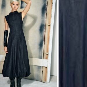 Zara Denim Midi Dress.